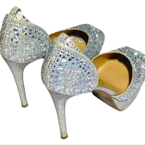 Glamorous Thalia Sodi Women's Chace Platform Peep Toe Pumps Size 8 - Picture 3 of 8